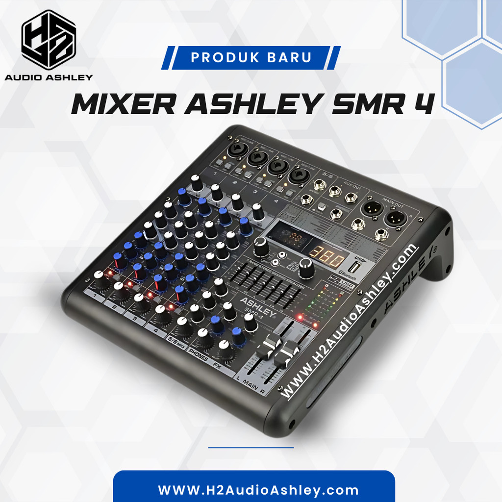 Mixer 4 Channel Ashley SMR 4