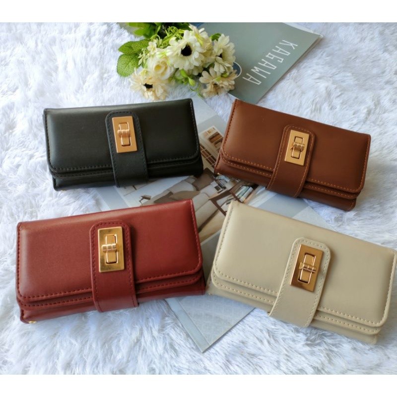 Dompet Savana Dompet Wanita  Polos Tali Pendek