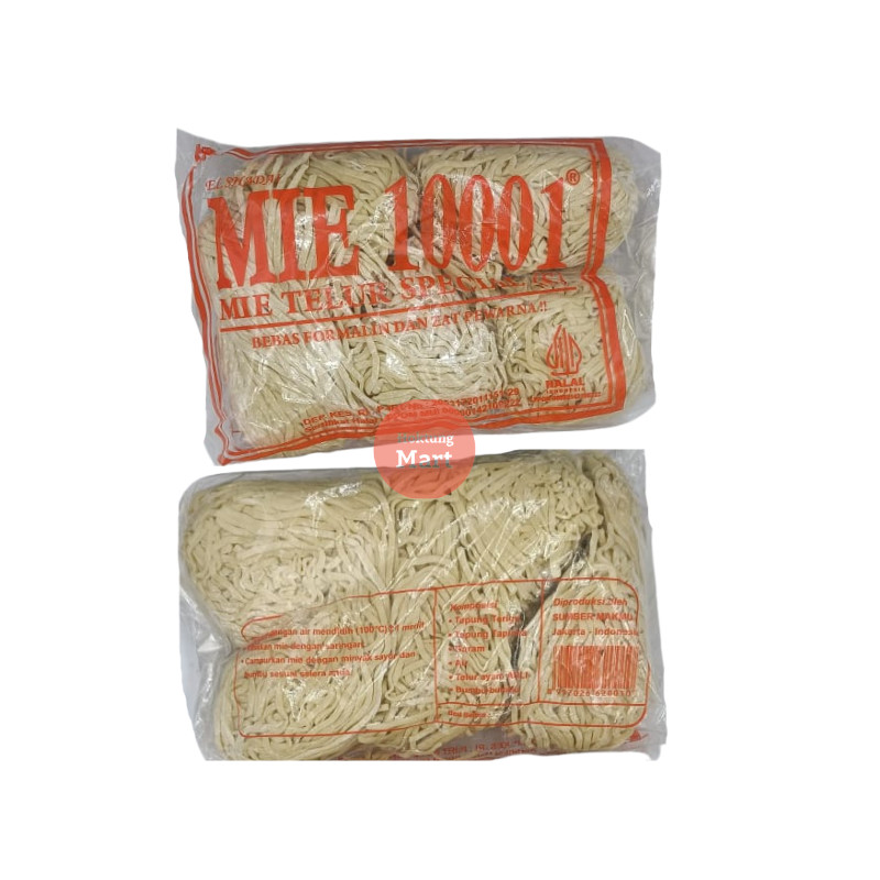 

10001 Bakmie Ayam Telur Special Halal Isi 5 Mie 1001