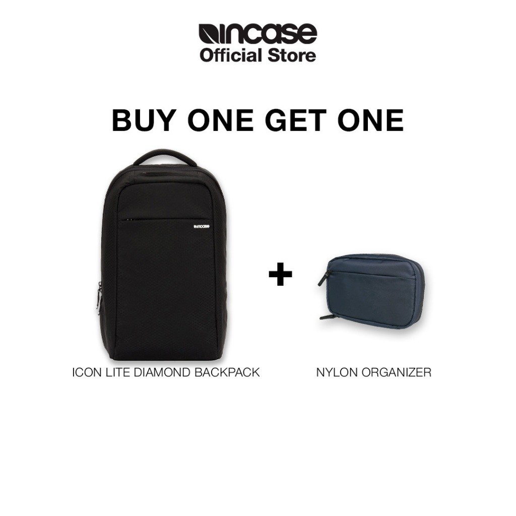 FLASH SALE/ Incase Icon Backpack Series | Buy 1 Get 1 Pouch Organizer