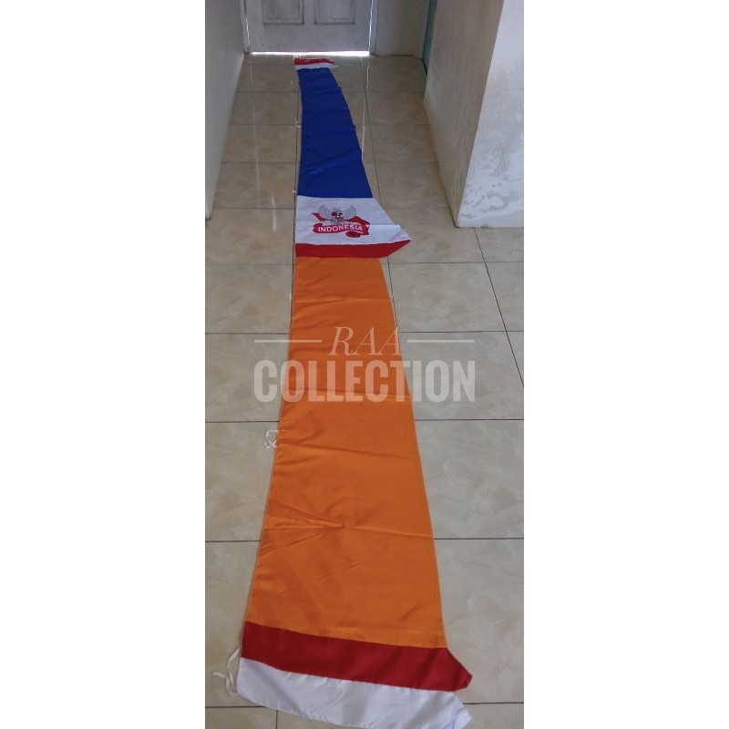 BEST SELLER Umbul Umbul Layur Warna Warni Garuda 4 Meter