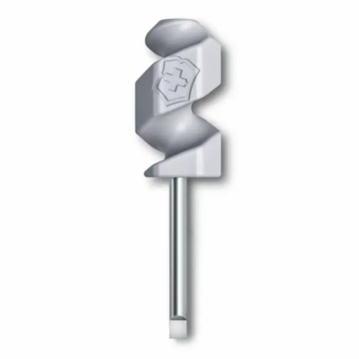 VICTORINOX MINI TOOL SLOTTED SCREWDRIVER - GREY SCREWDRIVER OBENG ORIGINAL EDC FOR KNIFE PISAU LIPAT