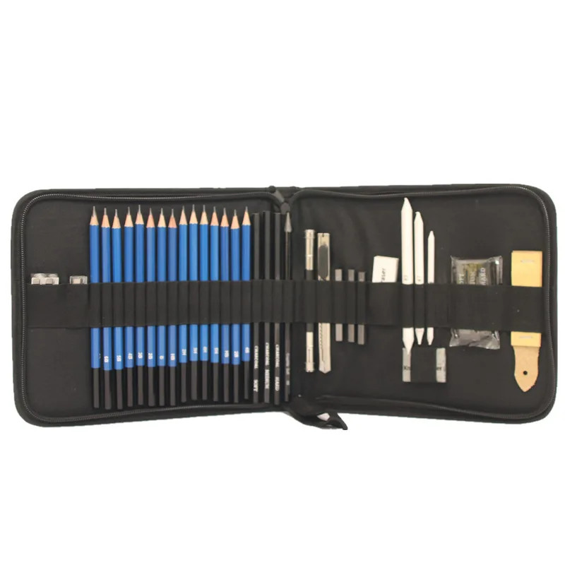 

35 Piece Art Painting Set Professional Art Sketching Drawing Supplies Full Art Kit Tools School Office Stationery Supply