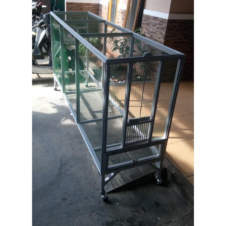 kandang umbaran murai 2 meter langsung