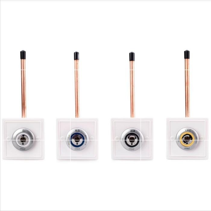 Outlet gas medis ONAV type WALL, standart Japan (JIS) - Compress Air