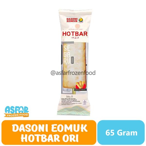 

Dasoni Eomuk Hotbar Korean Fish Cake 65 Gram Asfar Shop