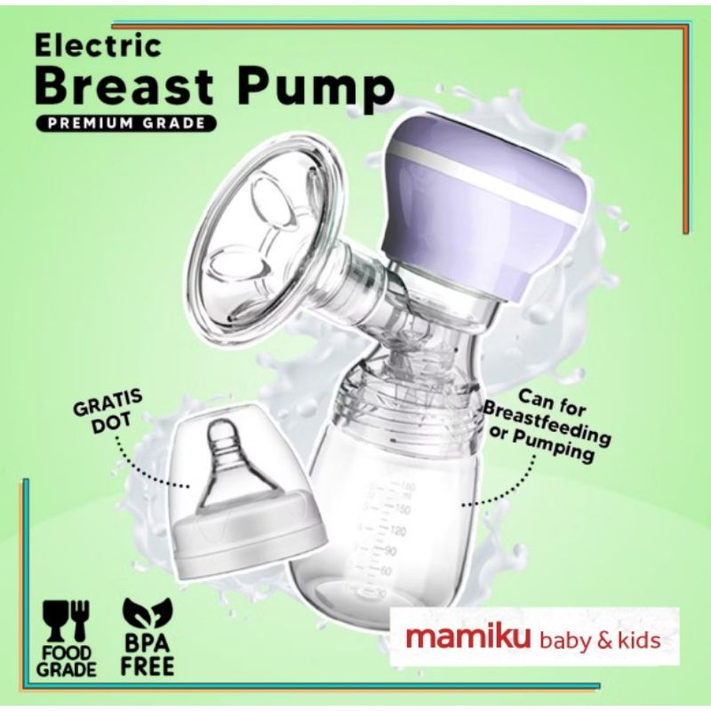 pompa asi elektrik / breast pump elektrik / rechargeable single elektrik breast pump