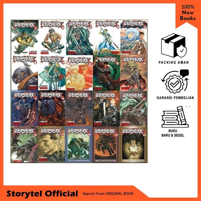 Berserk (30 book series) by Kentaro Miura (English)