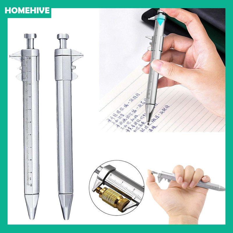 

Pulpen Tulis Mistar Ukur Multifungsi / Mistar Ukur Multifungsi Pena Bola Rol Kaliper Vernier 2 In 1/ Bolpoin Bolpen Jangka Sorong