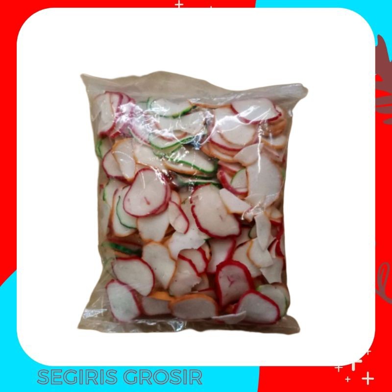 

kerupuk bawang warna warni mentah 500 gr