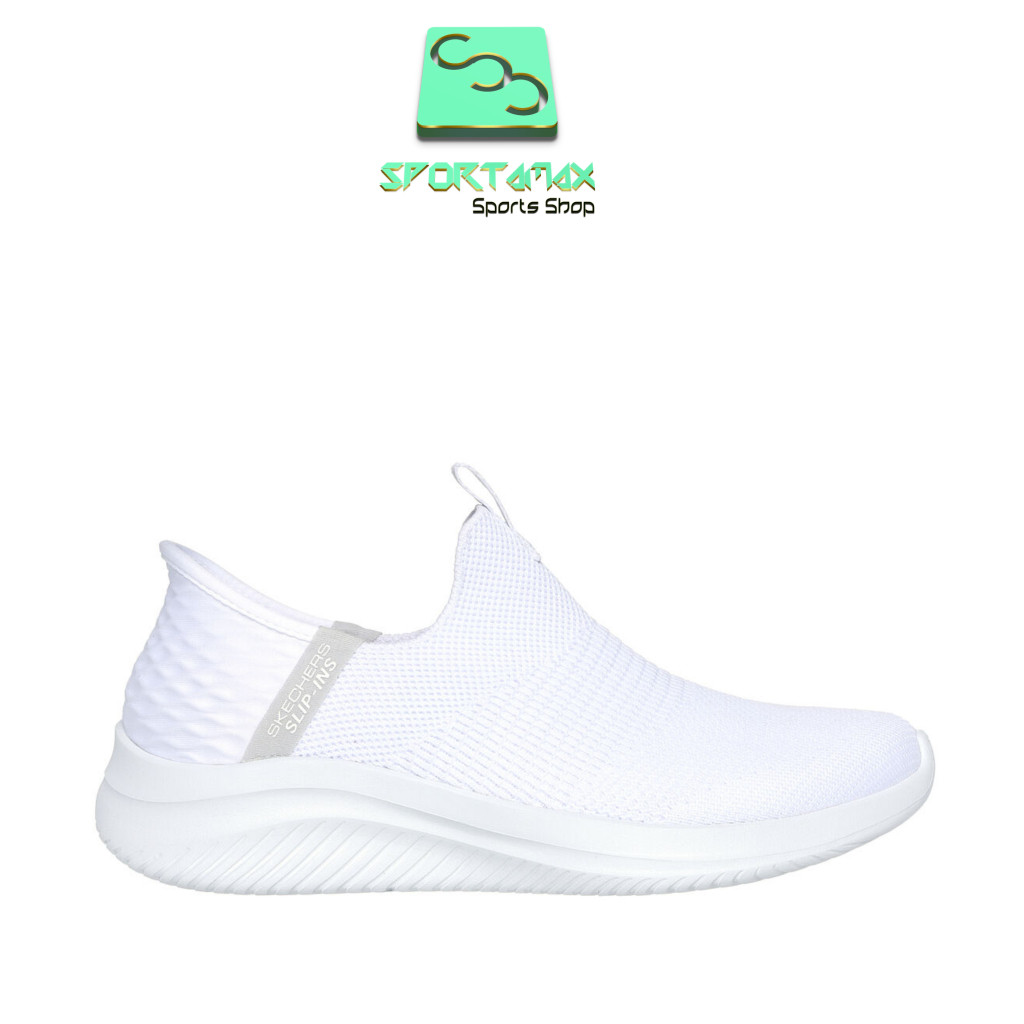SEPATU ORIGINAL DISCOUNT MURAH SKECHERS SLIP-ON 149708/WHT