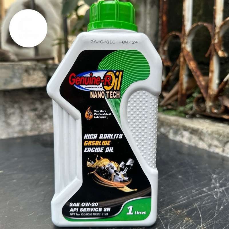 Genuine Oli Mesin Daihatsu Astra Genuine R Oil NANO TECH SAE 0W-20 API SN Original Kemasan 1L Terlar
