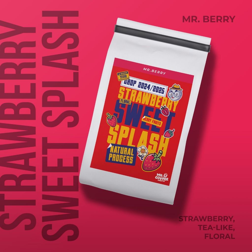 

Biji Kopi Arabica Kerinci STRAWBERRY SWEET SPLASH SPECIALTY mrocoffee