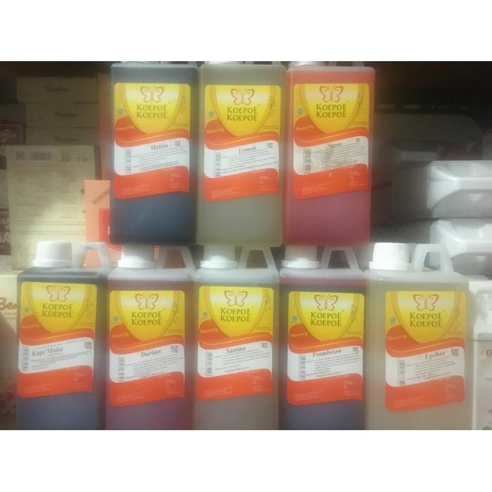 

Pasta Koepoe Koepoe Liter Perisa Essence Makanan Kue merk Kupu Kupu - Vanilla