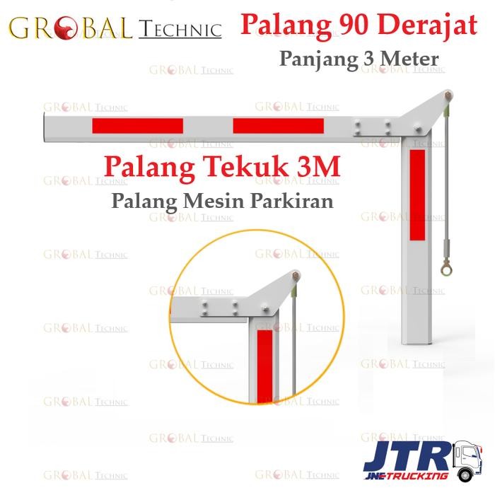 

Arm Barrier Gate 90 Degree Folding 3M / Palang Barrier Gate Tekuk 90 Derajat 3M