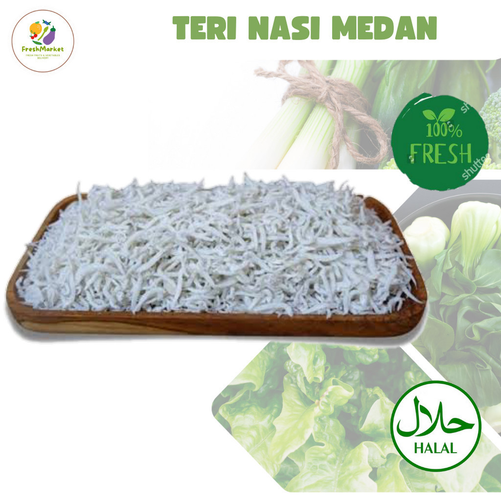 

Teri Nasi Asin Medan 250 Gram Sayurinstant