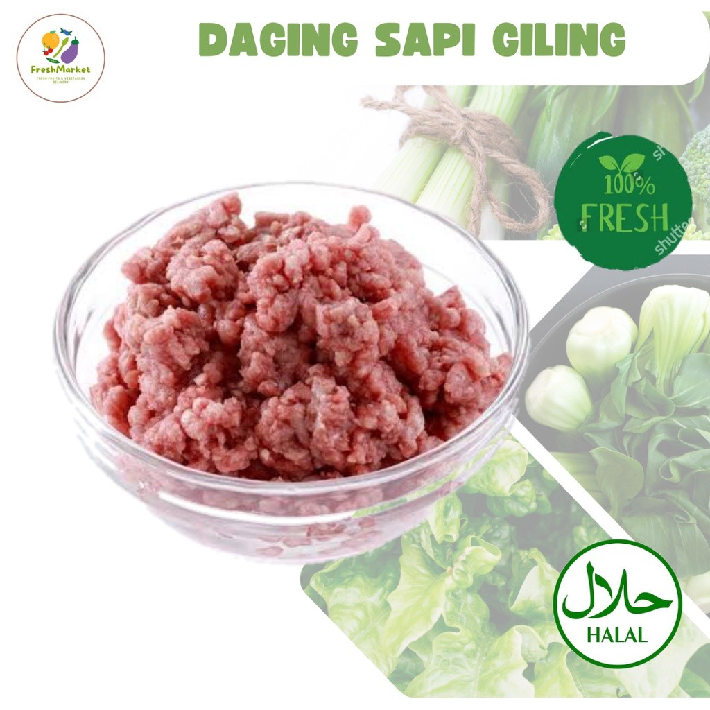 

Daging Sapi Giling Segar 100% Halal Per 250 Gram Sayurinstant