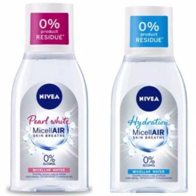 Nivea Micellar Water 125ml - Warna Pink/Biru/Ungu - ARM