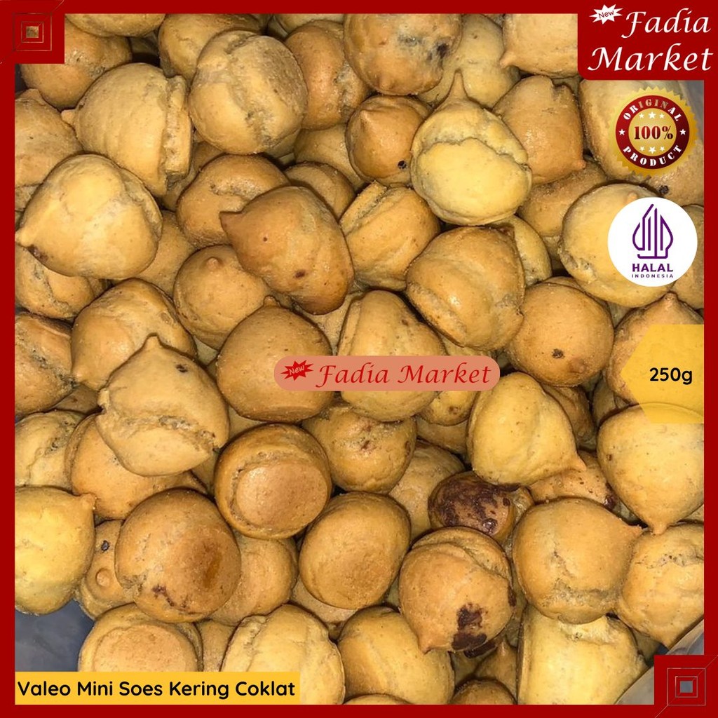

[TERSEDIA HARGA GROSIR] Valeo Mini Soes Sus Kering Rasa Coklat Cemilan Camilan Snack Hampers Ting Jing Sang Jit Lamaran Repack 250g