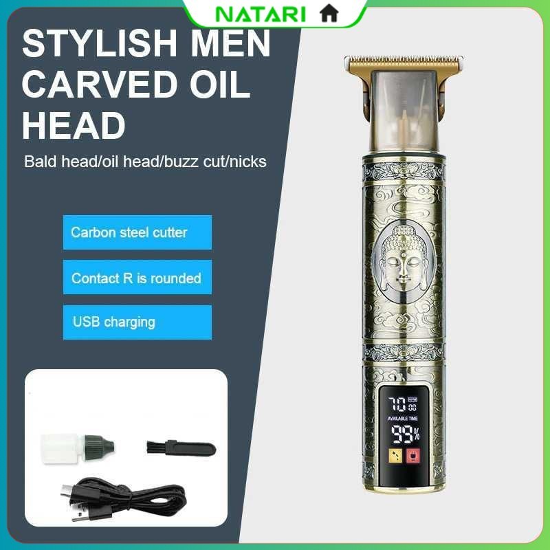 Alat Cukur Rambut Elektrik Hair Clipper Trimmer Model Buddha - T9