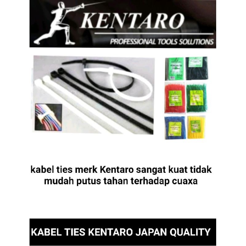 

kabel ties tebal 2,5mm 100pcs/pack Kentaro Japan qualityKRYPTON STORE