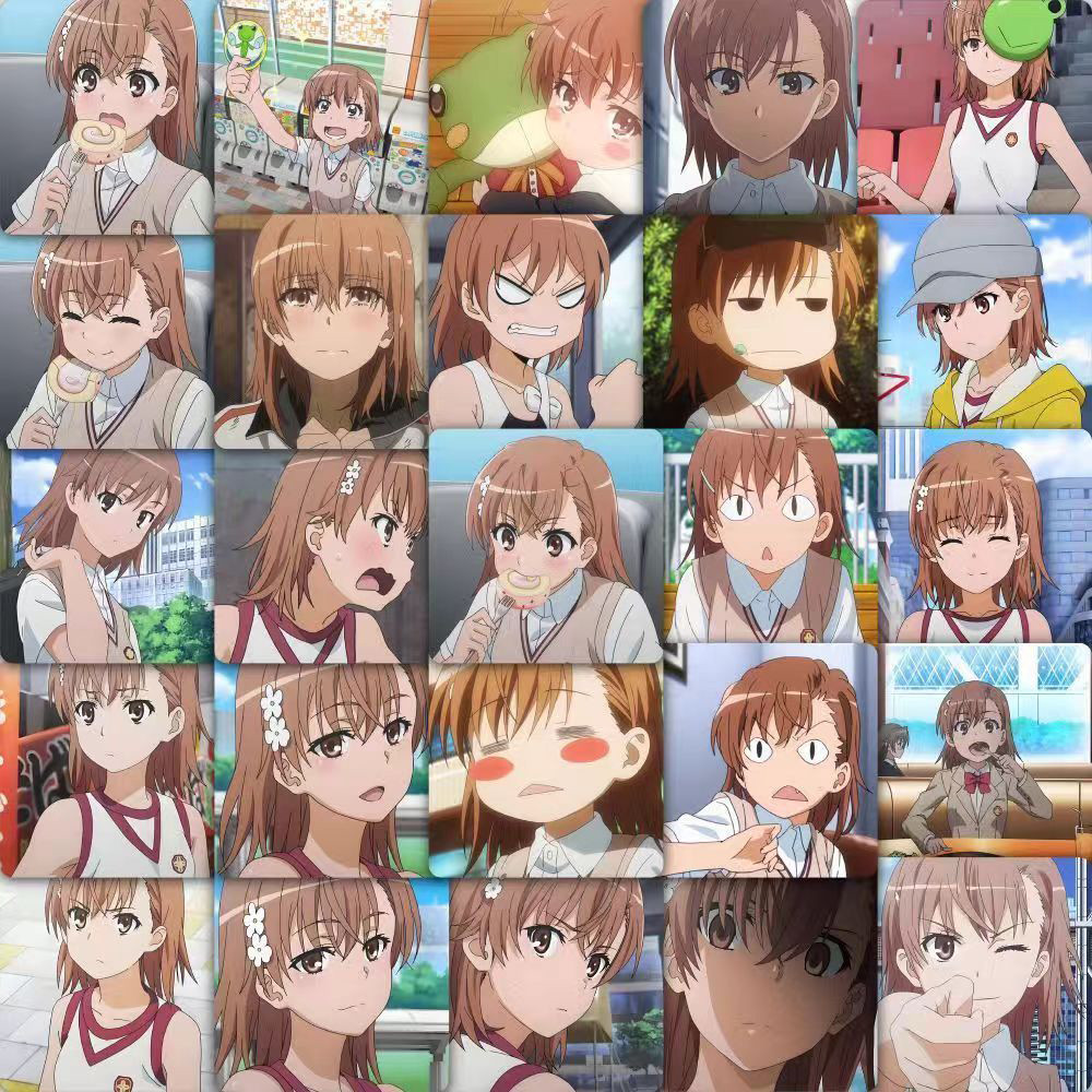 

10/30/59pcs Kawaii Girls Misaka Mikoto Anime Stickers Toaru Kagaku No Railgun Sticker Toaru Majutsu No Index Decal Decoration