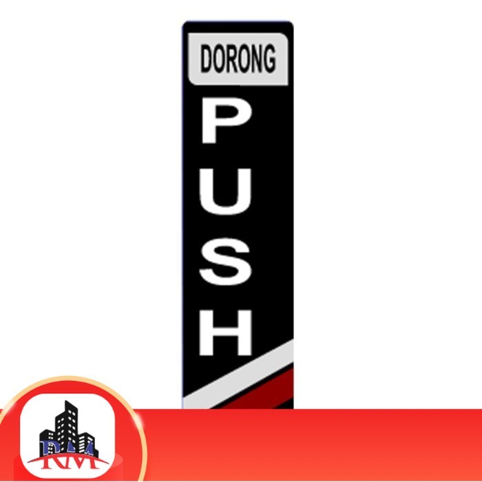 

Papan Tanda / Sign Board / Label Acrylic PUSH LK 228 C