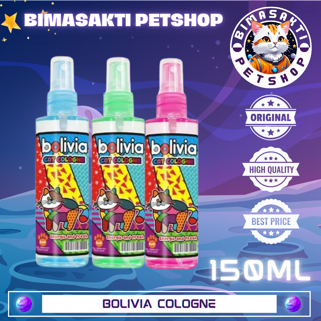 bolivia cologne all 150ml Fresh Pet Cologne