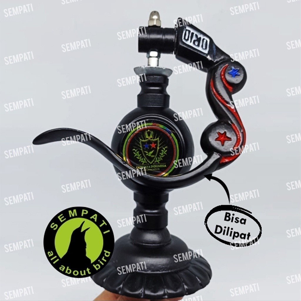 WRT SEMPATI GANTUNGAN LIPAT ORIQ JAYA PION BESI ALUMUNIUM SANGKAR KANDANG BURUNG LOVEBIRD LOVE BIRD