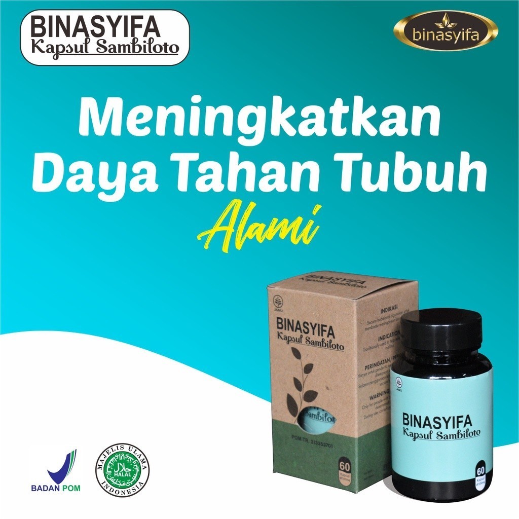 

Binasyifa Kapsul Sambiloto Obat Jantung Diabetes Stroke Asam Urat Lambung Anti Virus Imunitas Daya Tahan Tubuh Menormalkan Gula Darah Meningkatkan Imun Tubuh Menambah Daya Tahan Tubuh Herbal