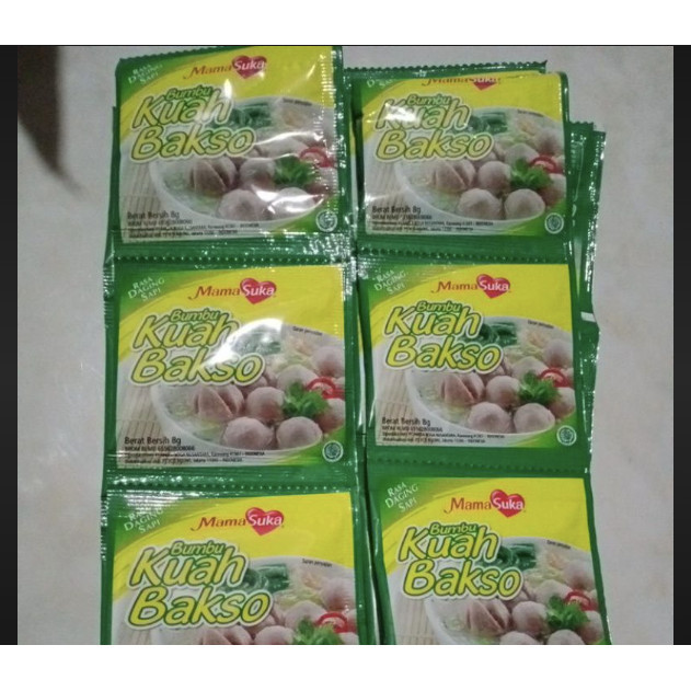 

[Tokome23] COD (1RENCENG ISI 12 PCS) DS KUAH BASO MAMASUKA PENYEDAP SEPERTI KUAH BASO SUNGGUHAN
