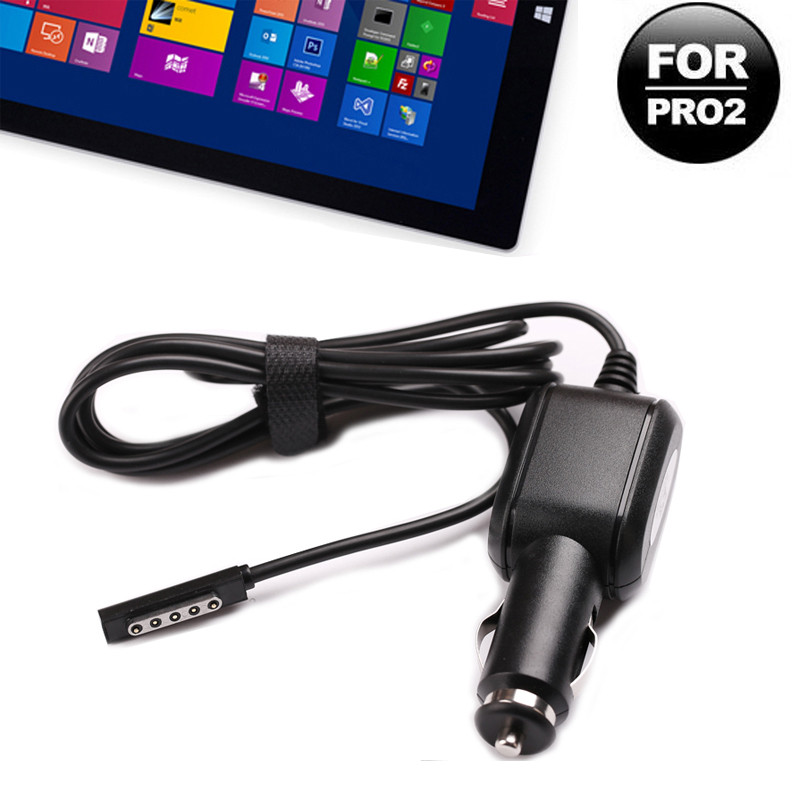 

12V 3.6A Car Power Adapter Cable Tab Charger for Microsoft Surface Pro 1 2 10.6 for Surface Windows 8 Tablet Surface RT Pro2