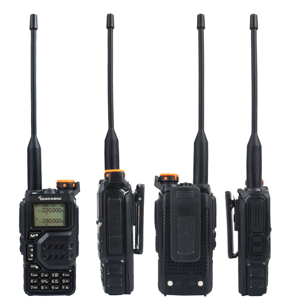 50600MHz RX Walkie Talkie UVK5 Quansheng VHFUHF 136174MHz 400470MHz RX TX Both DTMF VOX FM Air Band 