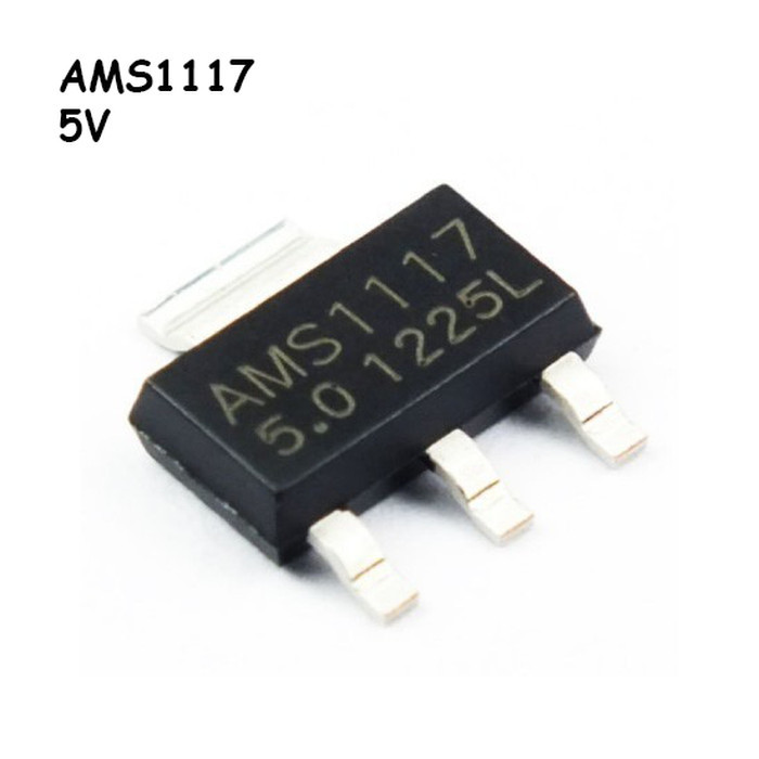 AMS1117 5V 5 V SMD Regulator AMS1117 5.0V IC Regulator AMS 1117 Stepdown AMS1117 5 Volt