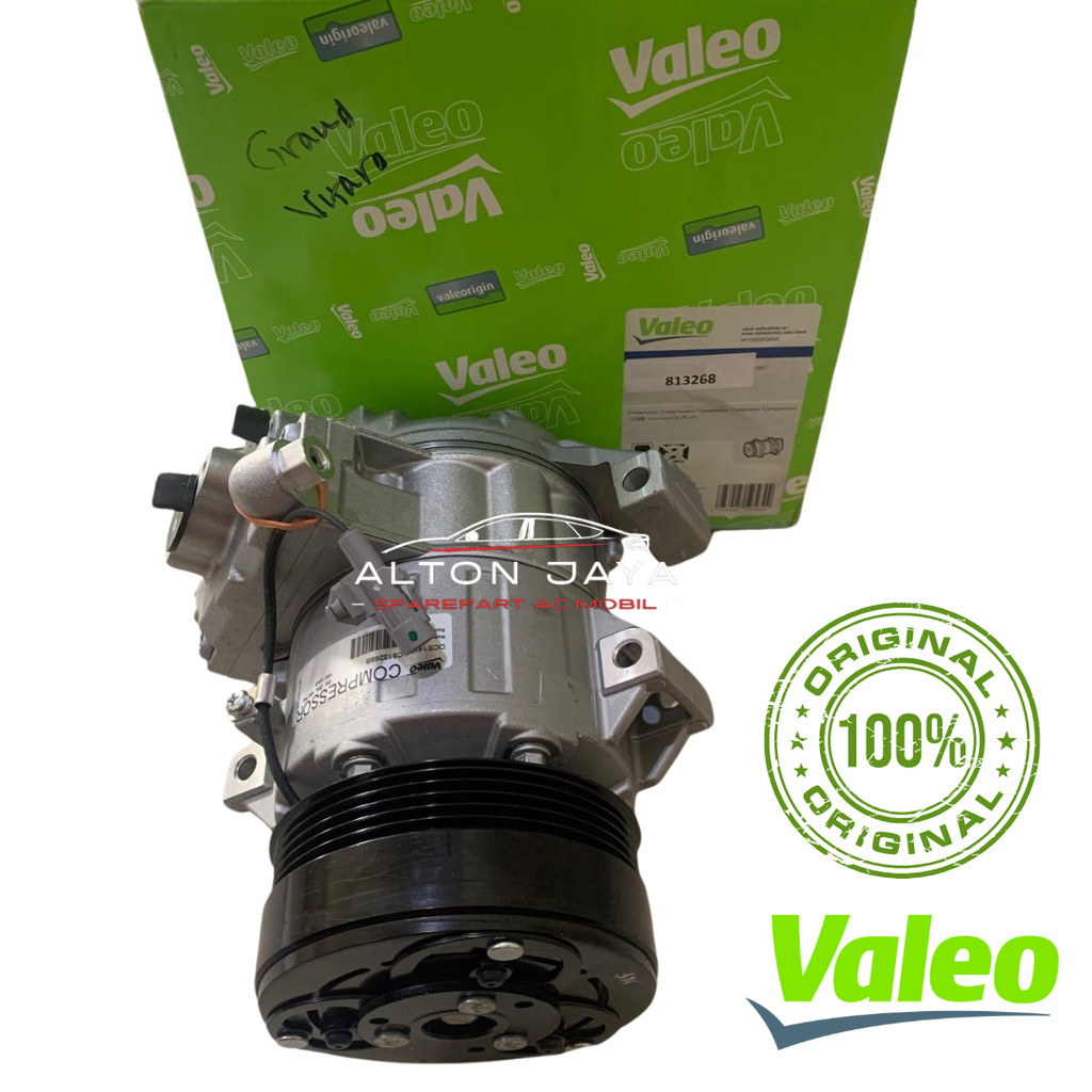 KOMPRESOR AC GRAND VITARA ASLI VALEO COMPRESSOR GRAND VITARA VALEO 813268