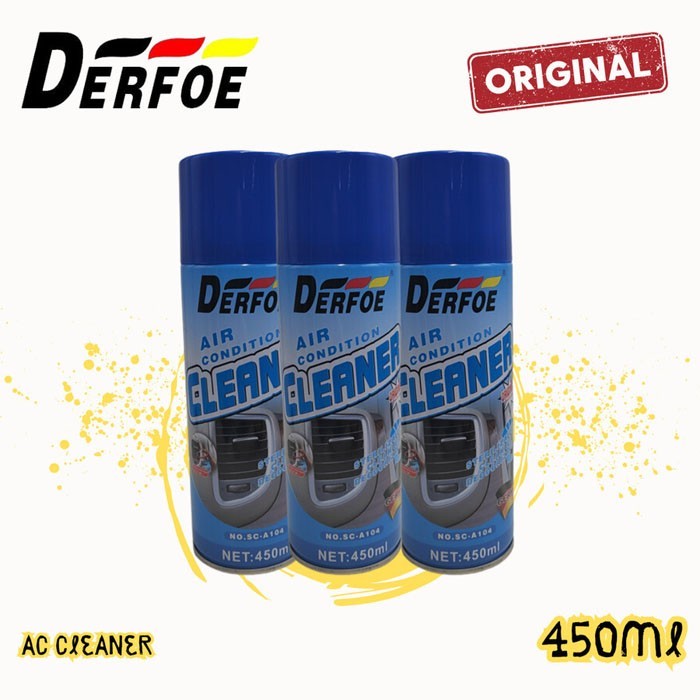 Derfoe AC Cleaner 450 ml Spray Pembersih AC Rumah Mobil 450ml