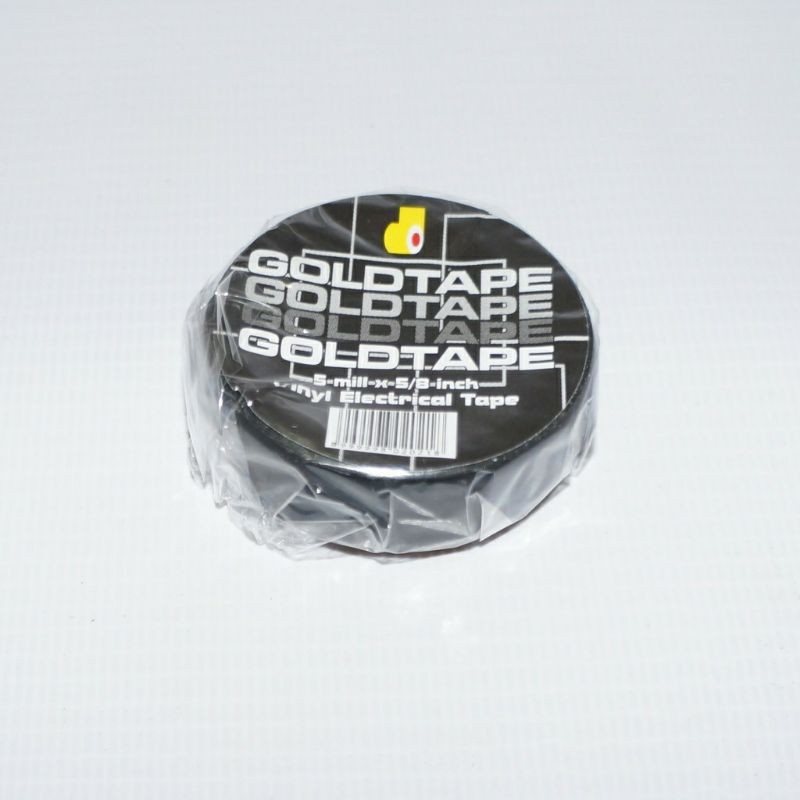 

GOLDTAPE 5mill x 5/8inch vinyl electrical tape 5mili 1Pcs saja