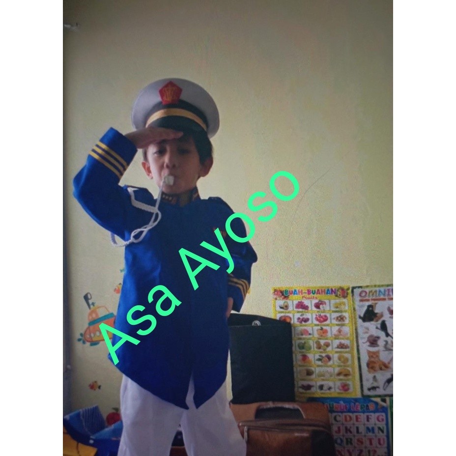 SERAGAM AKMIL ANAK AKMIL CILIK ATRIBUT LENGKAP