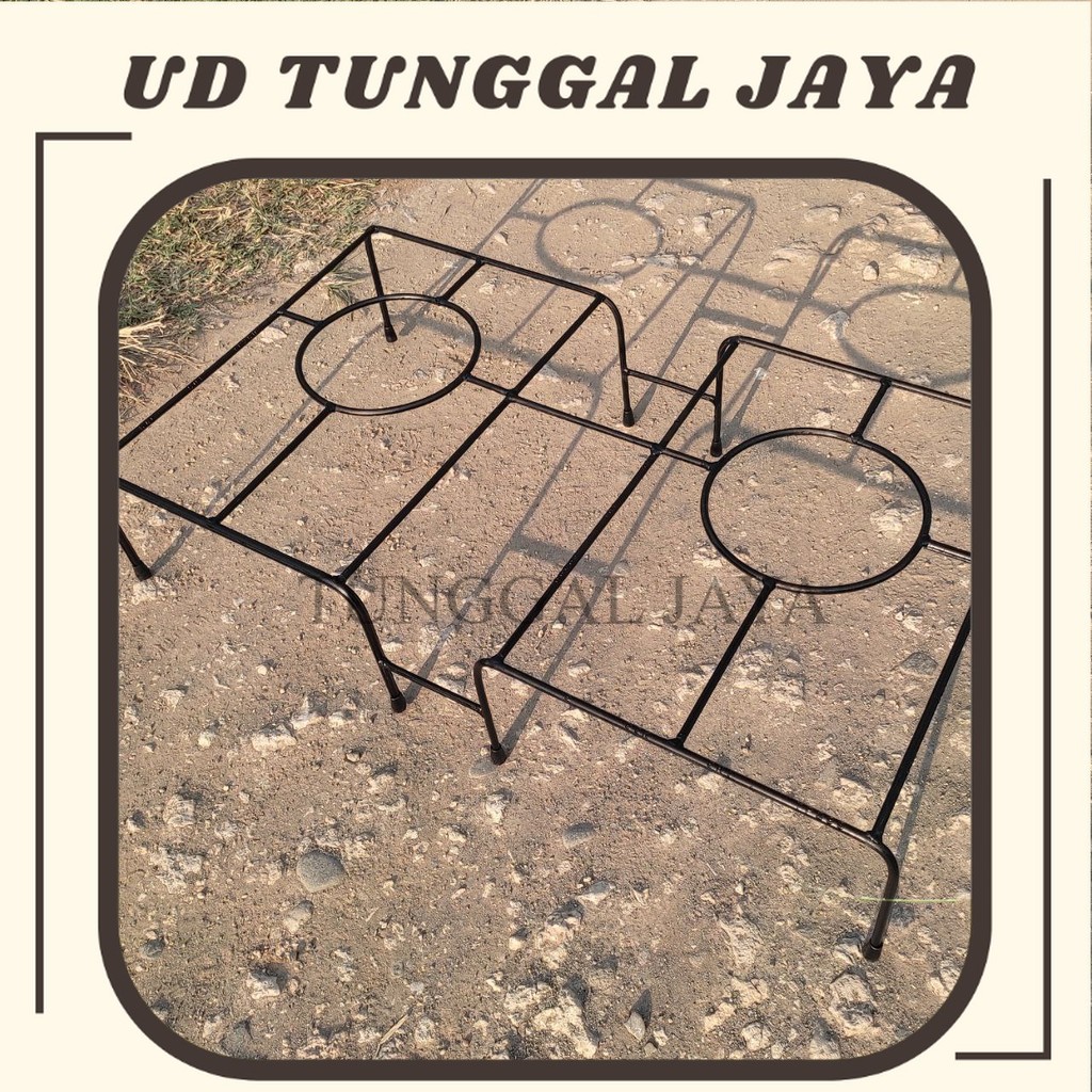 TJ TUNGKU KOMPOR RINNAI JUMBO/ BEHEL RANGKA KOMPOR RINA  JUMBO UKURAN P76 L46 T21 Termurah