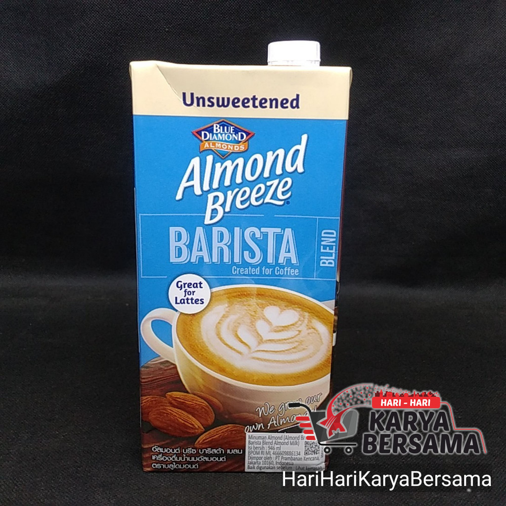 

MINUMAN SUSU UHT ALMOND BREEZE BARISTA BLEND ALMOND MILK 946ML