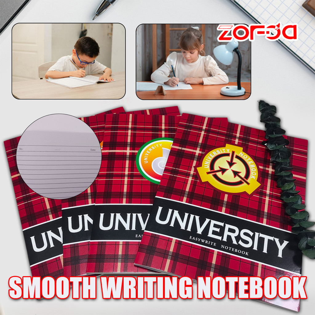 

5/10pcs Linear Notebook Buku Harian Rapat Kantor Buku Catatan Belajar Alat Tulis Kantor Perlengkapan Sekolah 38 Lembar