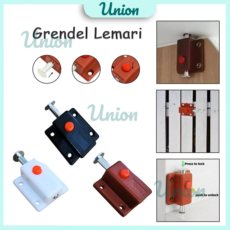 Grendel Tekan / Grendel Pintu Otomatis / Kunci Pintu