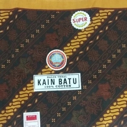 Kain Jarik Batik Solo Asli - Jarik Batik Coklat Halus Super Kain Batu - Kain Gendongan Jarik Batik C