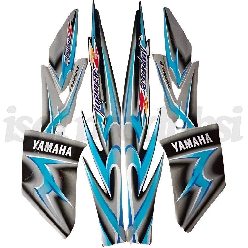STIKER STRIPING LIS BODY YAMAHA JUPITER Z 2006 BURHAN LIS LES BODY JUPITER Z 2006 BURHAN TERMURAH