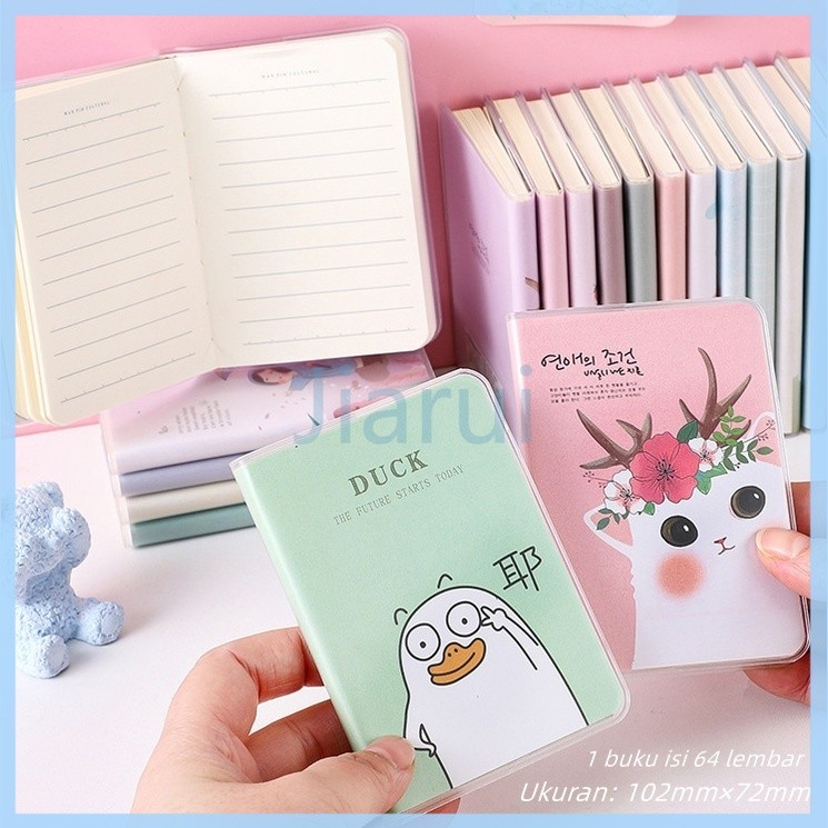 

Jiarui BUKU CATATAN MINI MOTIF KARTUN / BUKU AGENDA PGS/Buku catatan jaket PVC