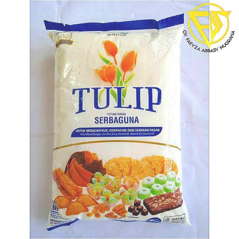 

Tepung Terigu Tulip 1 Kg Serbaguna exp 2026
