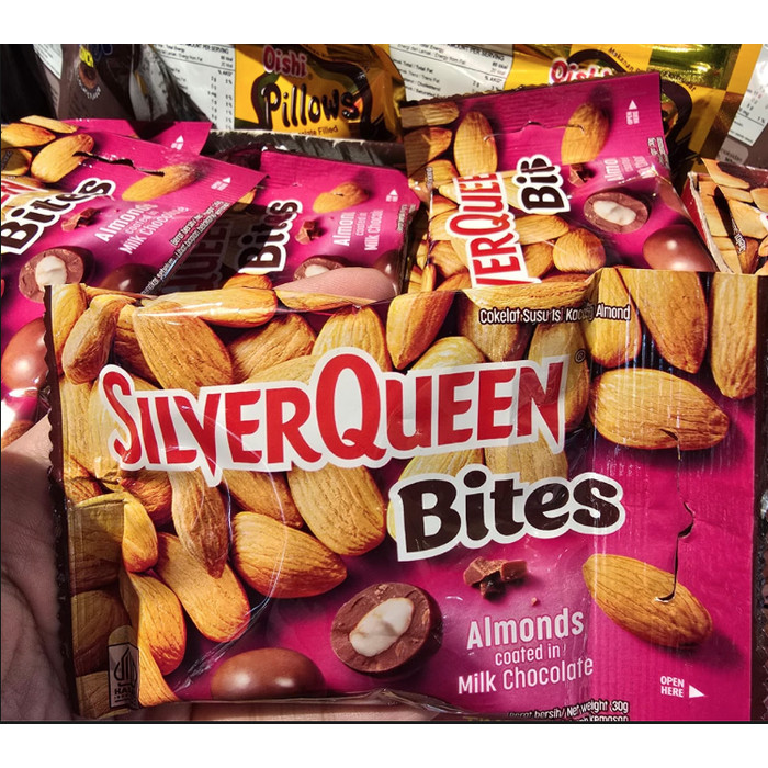 

SILVER QUEEN BITES ALMOND 30GR