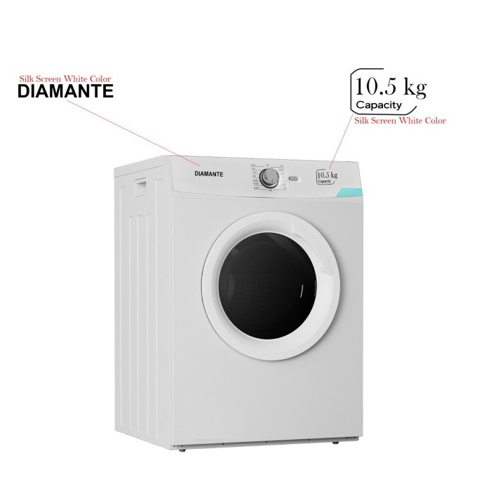 Diamante Dryer Gas Mesin Pengering Laundry 10,5Kg Hemat Energy