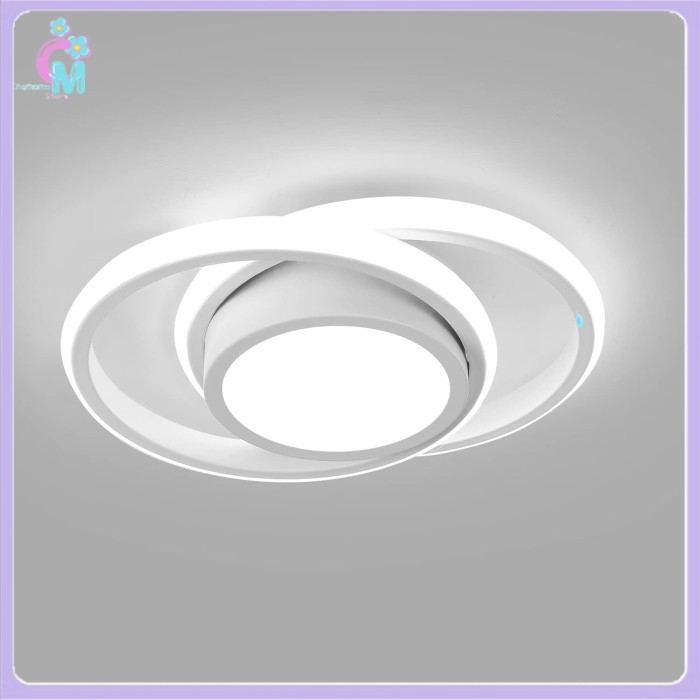 

- Accoval Lampu Plafon LED Nordic Style 3 Color 3000-6000K 21W 220V - C-2218 -