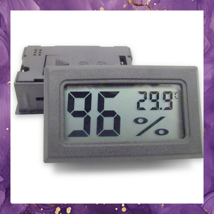 (SBA) Termometer Higrometer Digital Ruangan Indoor Outdoor Kecil Mini Suhu Kelembapan Kandang SC6431